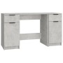 Escritorio con armario lateral contrachapada gris hormigón de vidaXL, Escritorios - Ref: Foro24-3115911, Precio: 144,34 €, De...