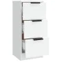 Aparadores 3 piezas madera contrachapada blanco de vidaXL, Aparadores - Ref: Foro24-3115836, Precio: 167,57 €, Descuento: %