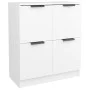 Aparadores 2 unidades madera contrachapada blanco 60x30x70 cm de vidaXL, Aparadores - Ref: Foro24-3115804, Precio: 122,40 €, ...