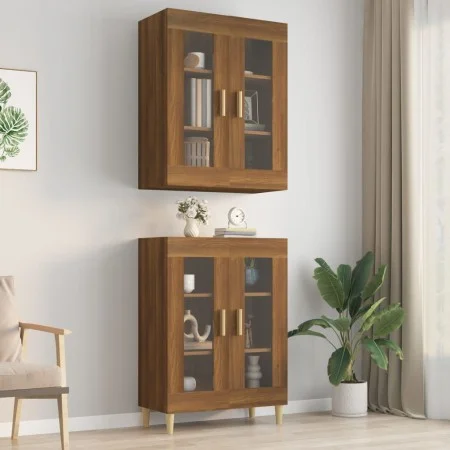 Sonoma oak wall hanging cabinet 69.5x34x90 cm by vidaXL, Sideboards - Ref: Foro24-817389, Price: 86,01 €, Discount: %