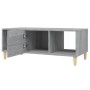 Mesa de centro madera contrachapada gris Sonoma 102x50x40 cm de vidaXL, Mesas de centro - Ref: Foro24-817526, Precio: 55,42 €...