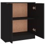 Aparadores 3 piezas madera contrachapada negro de vidaXL, Aparadores - Ref: Foro24-3115837, Precio: 172,45 €, Descuento: %