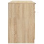 Escritorio y armario auxiliar madera contrachapada roble Sonoma de vidaXL, Escritorios - Ref: Foro24-3115910, Precio: 172,74 ...