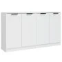 Aparadores 2 uds madera contrachapada blanco 60x30x70 cm de vidaXL, Aparadores - Ref: Foro24-3115772, Precio: 126,28 €, Descu...