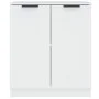 Aparadores 2 uds madera contrachapada blanco 60x30x70 cm de vidaXL, Aparadores - Ref: Foro24-3115772, Precio: 126,28 €, Descu...