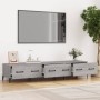 Mueble para TV madera contrachapada gris Sonoma 150x34,5x30 cm de vidaXL, Muebles TV - Ref: Foro24-817511, Precio: 77,94 €, D...