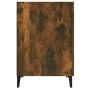 Escritorio madera contrachapada roble ahumado 140x50x75 cm de vidaXL, Escritorios - Ref: Foro24-817552, Precio: 118,46 €, Des...