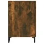 Escritorio madera contrachapada roble ahumado 140x50x75 cm de vidaXL, Escritorios - Ref: Foro24-817552, Precio: 117,07 €, Des...