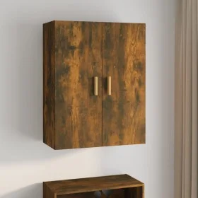 Wandschrank aus geräucherter Eiche, 69,5 x 34 x 90 cm von vidaXL, Sideboards - Ref: Foro24-817381, Preis: 56,20 €, Rabatt: %