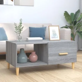 Sonoma grau Holzwerkstoff Couchtisch 89,5x50x40 cm von vidaXL, Couchtisch - Ref: Foro24-817514, Preis: 60,34 €, Rabatt: %