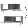 Mesa de centro madera de ingeniería gris Sonoma 89,5x50x40 cm de vidaXL, Mesas de centro - Ref: Foro24-817514, Precio: 61,03 ...
