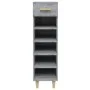 Mueble zapatero madera contrachapada gris Sonoma 30x35x105 cm de vidaXL, Zapateros y organizadores de calzado - Ref: Foro24-8...