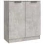 Aparadores 3 piezas madera contrachapada gris cemento de vidaXL, Aparadores - Ref: Foro24-3115839, Precio: 142,83 €, Descuent...