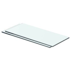 Estantes 2 unidades panel de vidrio transparente 40x12 cm en Estanterías | Comprar online en Foru.es