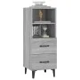 Aparador de madera contrachapada gris Sonoma 34,5x34x90 cm de vidaXL, Aparadores - Ref: Foro24-817418, Precio: 60,67 €, Descu...