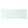 Estantes 2 unidades panel de vidrio transparente 40x12 cm en Estanterías | Comprar online en Foru.es