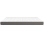 Colchón de muelles ensacados cuero sintético gris 180x200x20 cm de vidaXL, Colchones - Ref: Foro24-347846, Precio: 262,09 €, ...