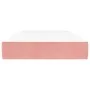 Pink velvet pocket spring mattress 100x200x20 cm by vidaXL, Mattresses - Ref: Foro24-347753, Price: 137,08 €, Discount: %