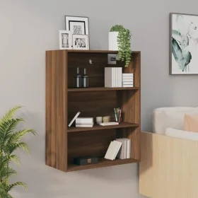 Oak brown wall hanging cabinet 69.5x32.5x90 cm by vidaXL, Sideboards - Ref: Foro24-817401, Price: 65,67 €, Discount: %