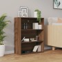 Armario colgante de pared marrón roble 69,5x32,5x90 cm de vidaXL, Aparadores - Ref: Foro24-817401, Precio: 67,23 €, Descuento: %