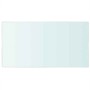 Estantes 2 unidades panel de vidrio transparente 40x25 cm en Estanterías | Comprar online en Foru.es