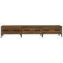 Mueble de TV madera contrachapada roble ahumado 150x34,5x30 cm de vidaXL, Muebles TV - Ref: Foro24-817512, Precio: 96,75 €, D...