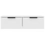 Armarios de pared 2 unidades contrachapada blanco 68x30x20 cm de vidaXL, Estantes y estanterías - Ref: Foro24-3115892, Precio...