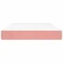 Colchón de muelles ensacados terciopelo rosa 120x200x20 cm de vidaXL, Colchones - Ref: Foro24-347773, Precio: 170,51 €, Descu...