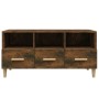 Mueble de TV madera contrachapada roble ahumado 102x36x50 cm de vidaXL, Muebles TV - Ref: Foro24-817495, Precio: 61,11 €, Des...
