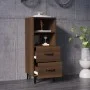 Aparador madera contrachapada marrón roble 34,5x34x90 cm de vidaXL, Aparadores - Ref: Foro24-817419, Precio: 60,03 €, Descuen...