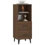 Aparador madera contrachapada marrón roble 34,5x34x90 cm de vidaXL, Aparadores - Ref: Foro24-817419, Precio: 60,03 €, Descuen...