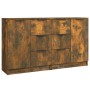 Aparadores 2 uds madera contrachapada roble ahumado 60x30x70 cm de vidaXL, Aparadores - Ref: Foro24-3115793, Precio: 144,30 €...