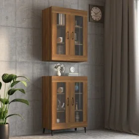 Sonoma oak wall hanging cabinet 69.5x34x90 cm by vidaXL, Sideboards - Ref: Foro24-817392, Price: 83,65 €, Discount: %