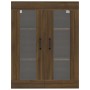 Armario colgante de pared roble Sonoma 69,5x34x90 cm de vidaXL, Aparadores - Ref: Foro24-817392, Precio: 84,80 €, Descuento: %