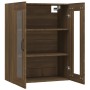 Armario colgante de pared roble Sonoma 69,5x34x90 cm de vidaXL, Aparadores - Ref: Foro24-817392, Precio: 84,80 €, Descuento: %