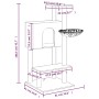 Rascador para gatos con postes de sisal gris claro 108,5 cm de vidaXL, Mobiliario para gatos - Ref: Foro24-171598, Precio: 50...