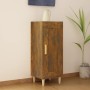 Aparador madera de ingeniería roble ahumado 34,5x34x90 cm de vidaXL, Aparadores - Ref: Foro24-817432, Precio: 46,74 €, Descue...