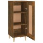 Aparador madera de ingeniería roble ahumado 34,5x34x90 cm de vidaXL, Aparadores - Ref: Foro24-817432, Precio: 46,74 €, Descue...