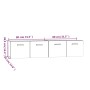 Armarios pared 2 uds contrachapada blanco brillo 80x35x36,5 cm de vidaXL, Taquillas y armarios de almacenamiento - Ref: Foro2...