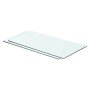 Estantes 2 unidades panel de vidrio transparente 60x25 cm en Estanterías | Comprar online en Foru.es