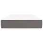 Gray synthetic leather pocket spring mattress 80x200x20 cm by vidaXL, Mattresses - Ref: Foro24-347686, Price: 144,39 €, Disco...