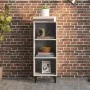 Aparador de madera de ingeniería gris Sonoma 34,5x32,5x90 cm de vidaXL, Aparadores - Ref: Foro24-817424, Precio: 53,86 €, Des...
