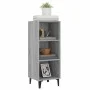 Aparador de madera de ingeniería gris Sonoma 34,5x32,5x90 cm de vidaXL, Aparadores - Ref: Foro24-817424, Precio: 53,86 €, Des...