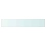 Estantes 2 unidades panel de vidrio transparente 70x12 cm en Estanterías | Comprar online en Foru.es