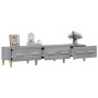 Mueble para TV madera contrachapada gris Sonoma 150x34,5x30 cm de vidaXL, Muebles TV - Ref: Foro24-817508, Precio: 88,12 €, D...