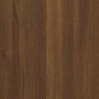 Armarios pared 2 uds contrachapada roble marrón 60x36,5x35cm de vidaXL, Taquillas y armarios de almacenamiento - Ref: Foro24-...