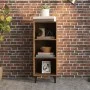 Aparador de madera de ingeniería marrón roble 34,5x32,5x90 cm de vidaXL, Aparadores - Ref: Foro24-817425, Precio: 51,36 €, De...