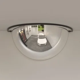 Espejos de tráfico 2 unidades mitad combada acrílico Ø40 cm de vidaXL, Señales de carretera y tráfico - Ref: Foro24-153088, P...