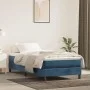 Colchón de muelles ensacados terciopelo azul oscuro 80x200x20cm de vidaXL, Colchones - Ref: Foro24-347692, Precio: 136,60 €, ...