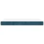 Colchón de muelles ensacados terciopelo azul oscuro 80x200x20cm de vidaXL, Colchones - Ref: Foro24-347692, Precio: 136,60 €, ...